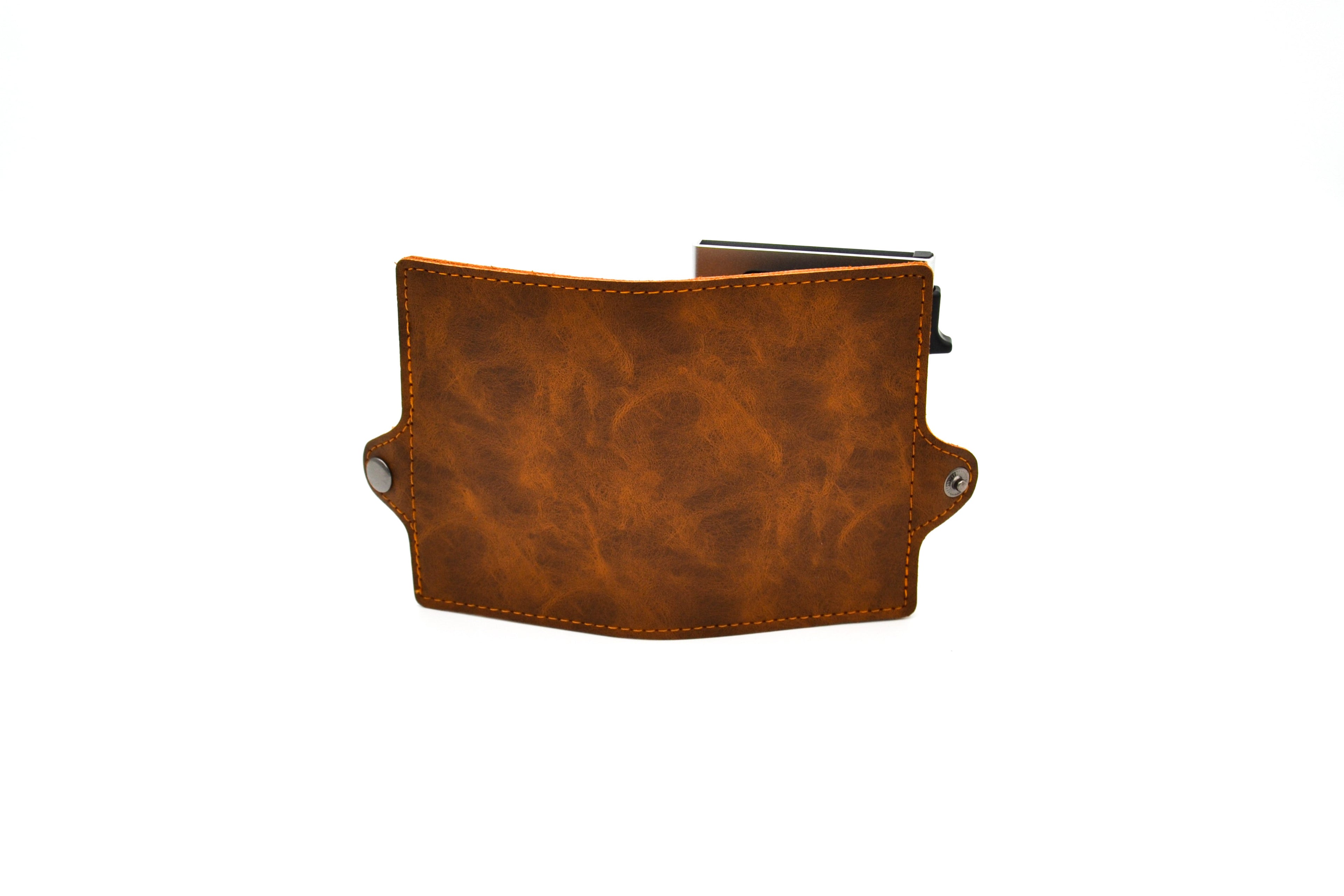 Slim Wallet Leder, Detailansicht Rückansicht