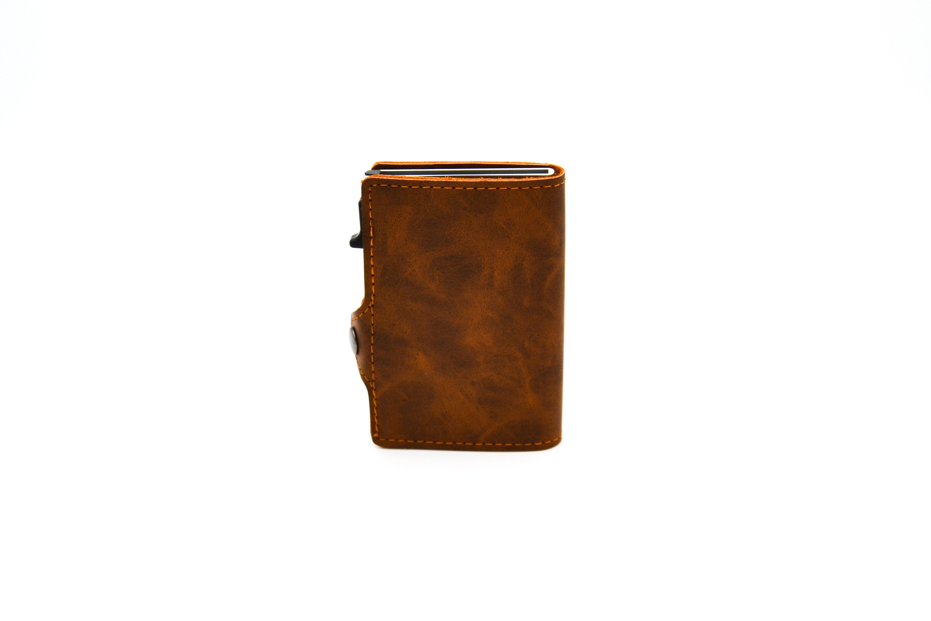 Slim Wallet Leder, Vorderansicht 
