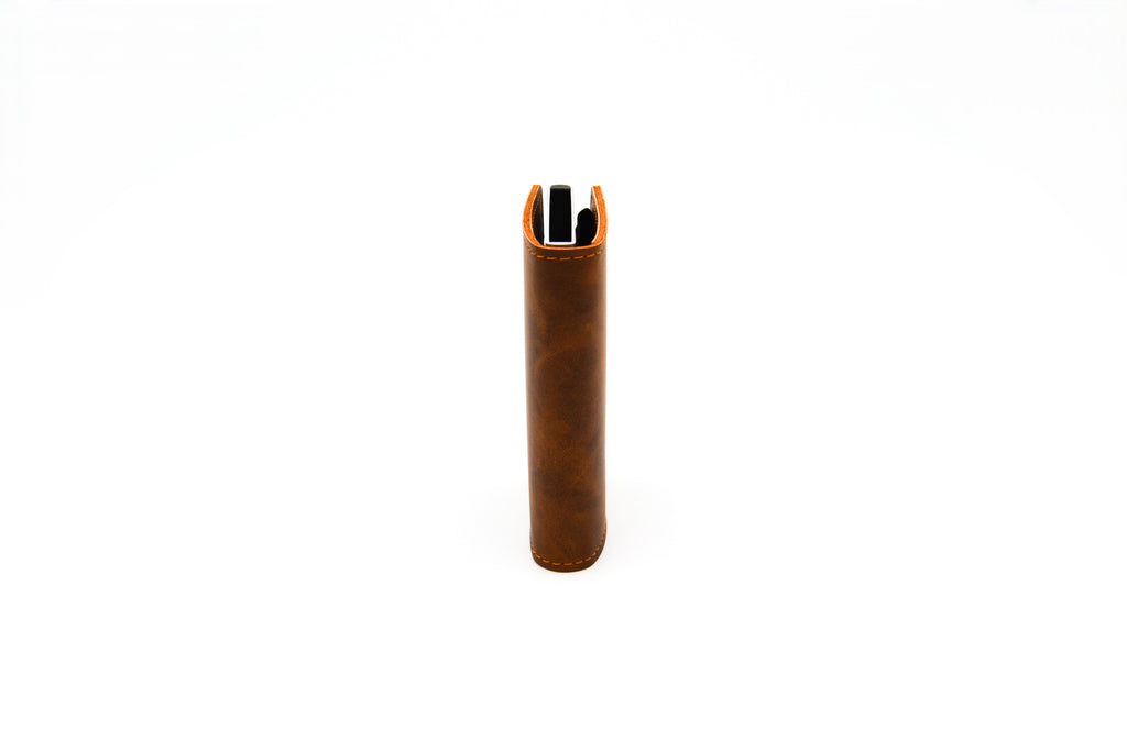 Slim Wallet Leder, Seitenansicht Rechts